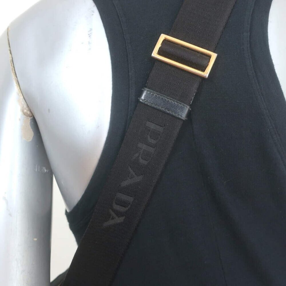 Prada Tessuto Nylon Diaper Bag Black - Picture 3 of 16